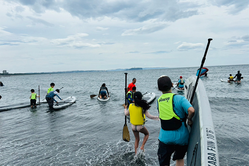 子どもSUP体験