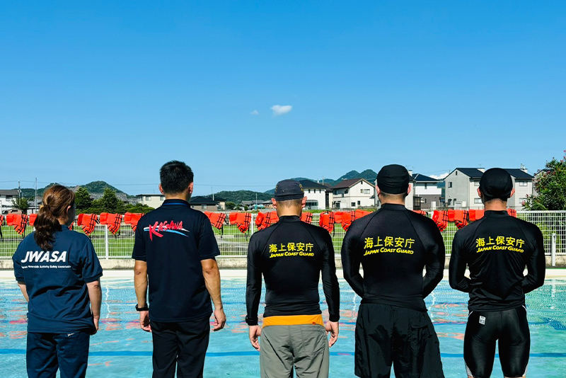 高松海上保安部による安全講習