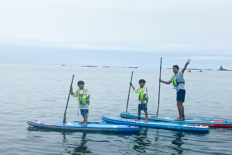 夏休みこどもSUP体験会 2024　NPO法人SUPUスタンドアップパドルユニオン 主催