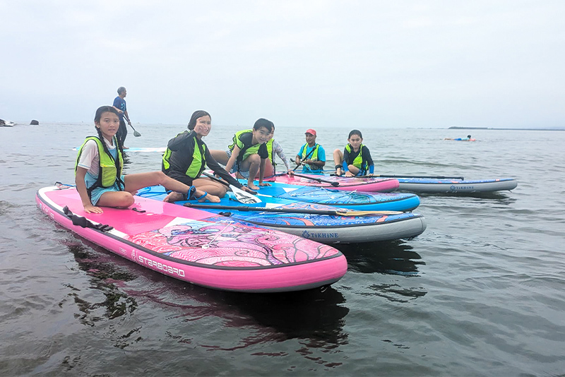 夏休みこどもSUP体験会 2024　NPO法人SUPUスタンドアップパドルユニオン 主催
