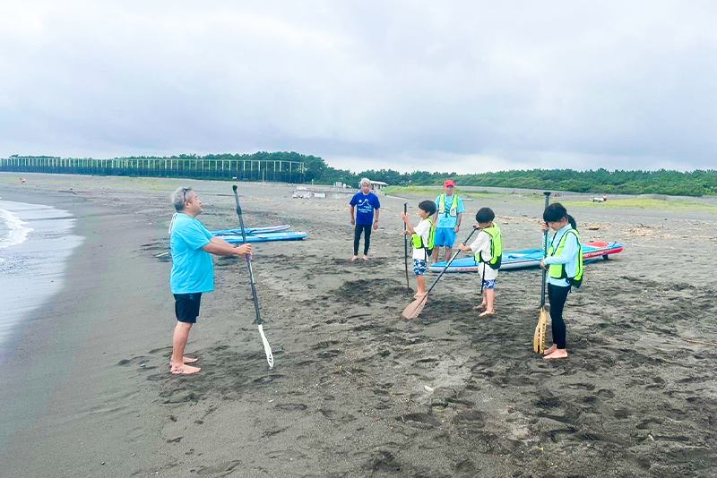 夏休みこどもSUP体験会 2024　NPO法人SUPUスタンドアップパドルユニオン 主催